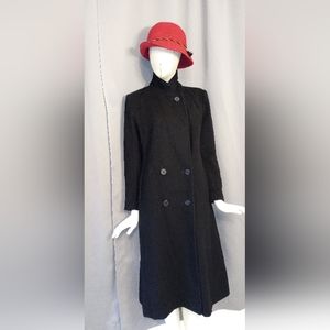 Vintage Pinpoint wool coat